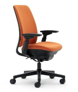 Steelcase Amia - Orange Chair